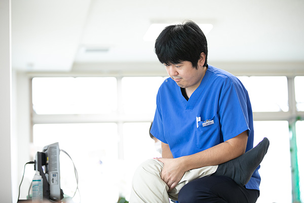 腰に負担を与えない動作などをお伝えします。