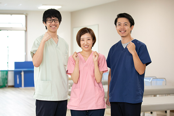 チーム医療で検診を行う